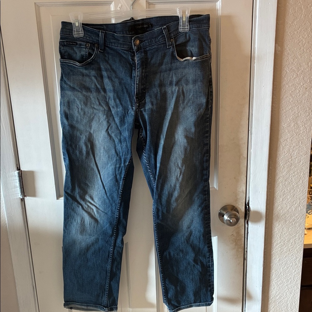 Calvin Klein Jeans Slim Fit Blue Denim 36x30